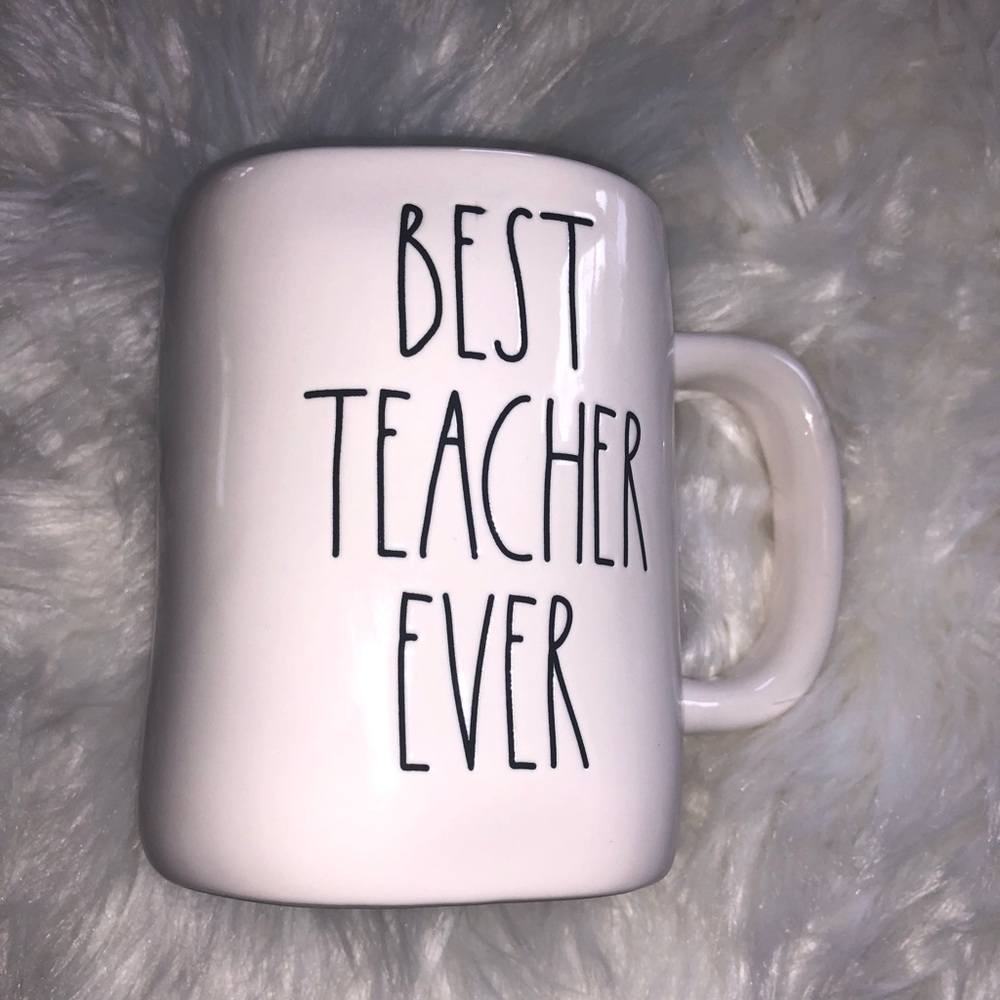 Rae Dunn "Best Teacher Ever" Mug